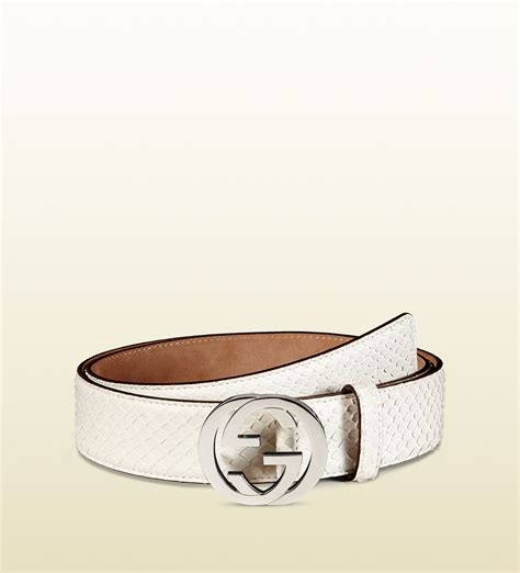 gucci belts white|white gucci belt women's.